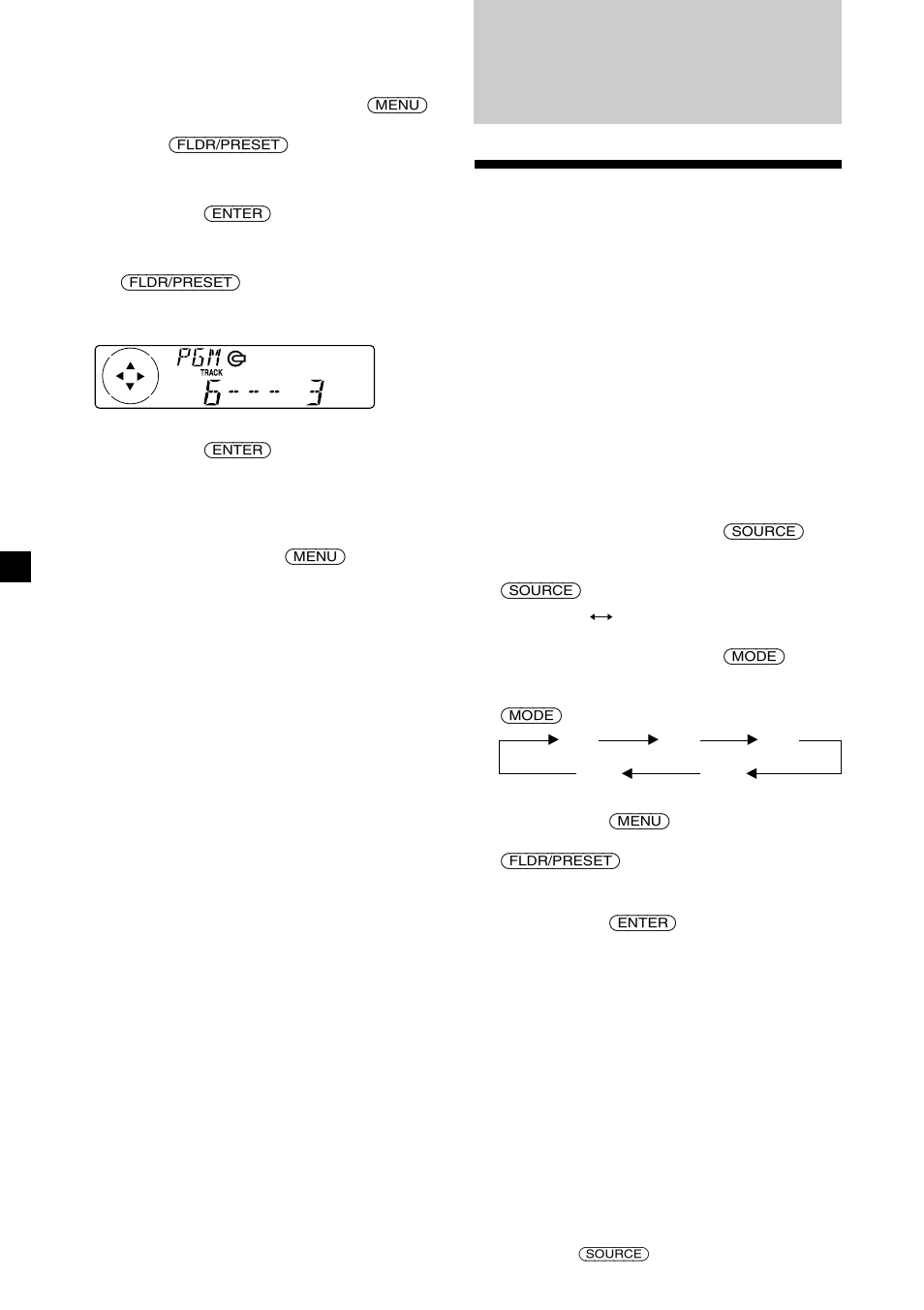 Radio, Mémorisation automatique des stations | Sony CDX-MP450X User Manual | Page 46 / 84