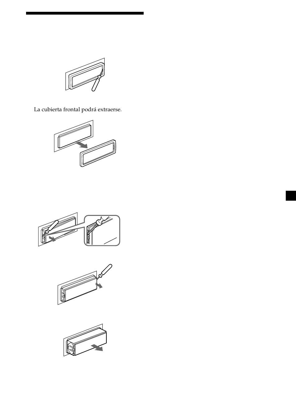 25 desmontaje de la unidad | Sony CDX-MP450X User Manual | Page 81 / 84