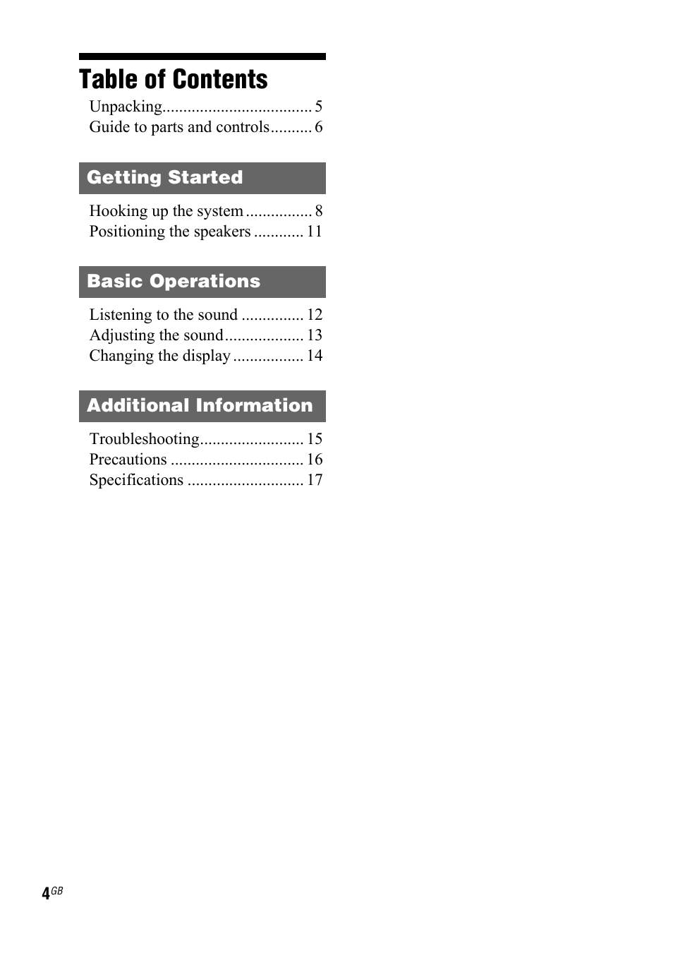 Sony 4-140-464-21(2) User Manual | Page 4 / 20