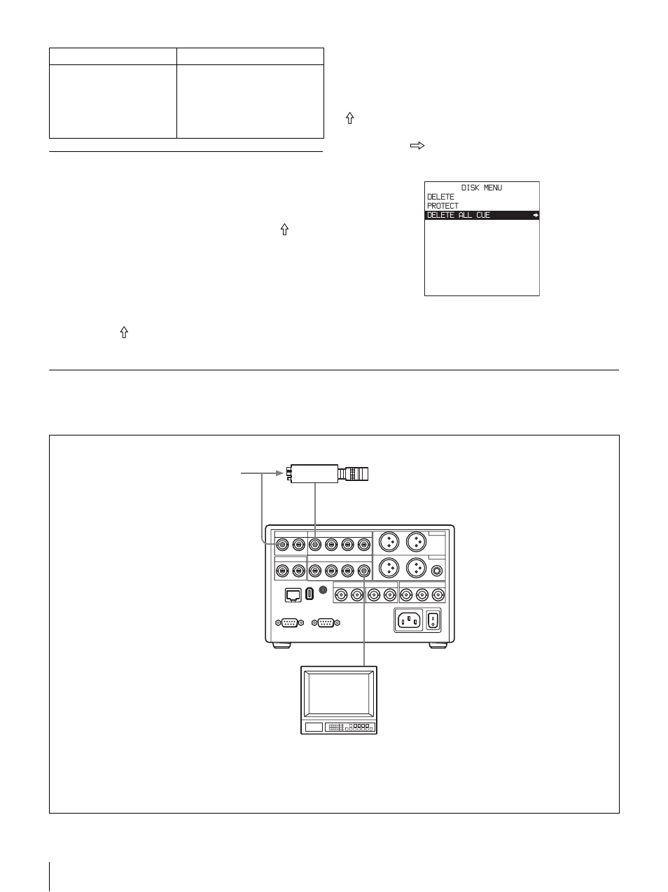To set cue points, Long-time recording with video camera | Sony DSR-DR1000 User Manual | Page 36 / 108