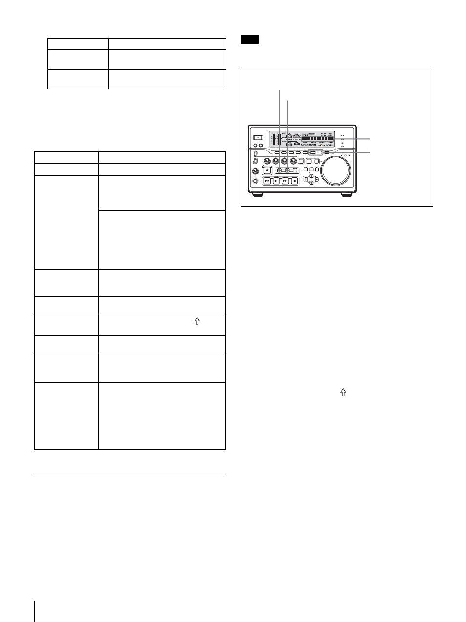 Recording and playing back simultaneously | Sony DSR-DR1000 User Manual | Page 38 / 108
