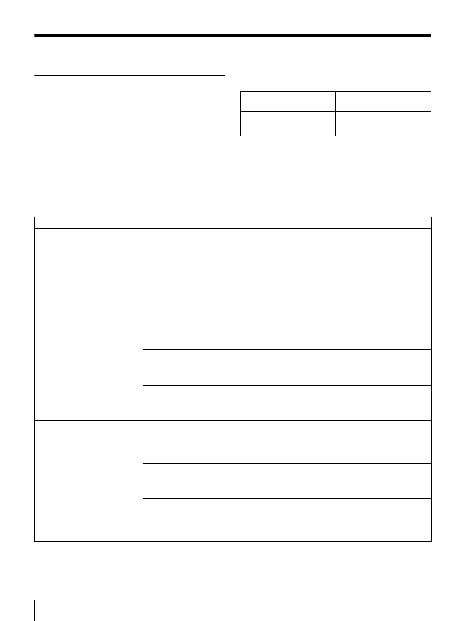 Menu contents, Setup menu, Indications of menu items and settings | Sony DSR-DR1000 User Manual | Page 64 / 108