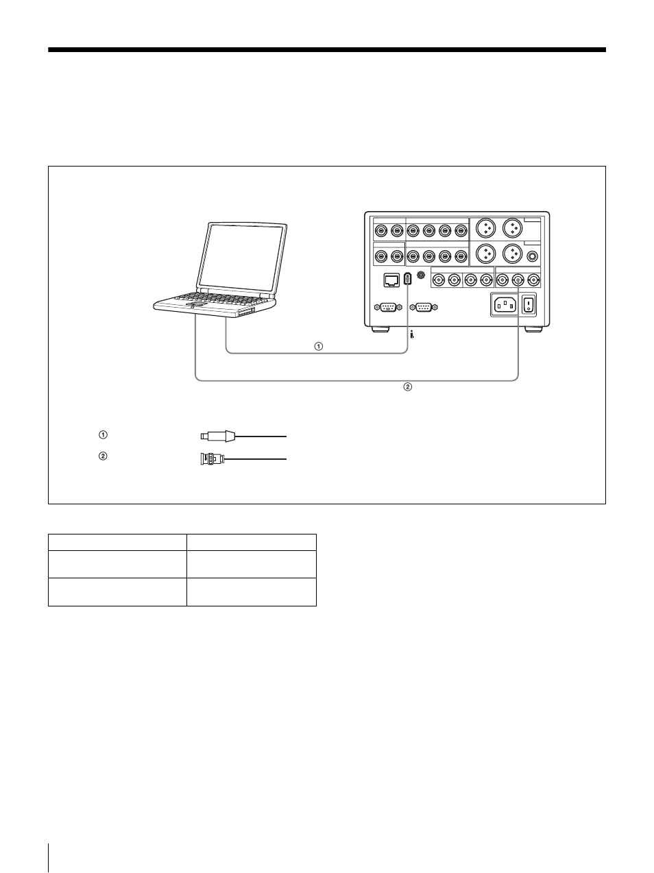 Connections to a digital non-linear editing system | Sony DSR-DR1000 User Manual | Page 82 / 108
