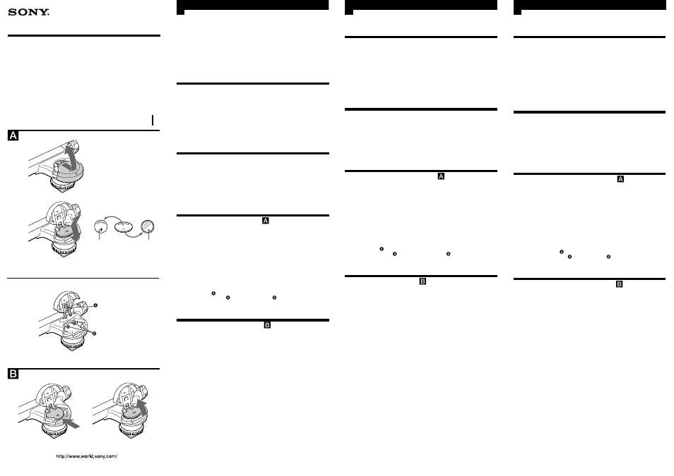 Sony ECM Z37C User Manual | 2 pages