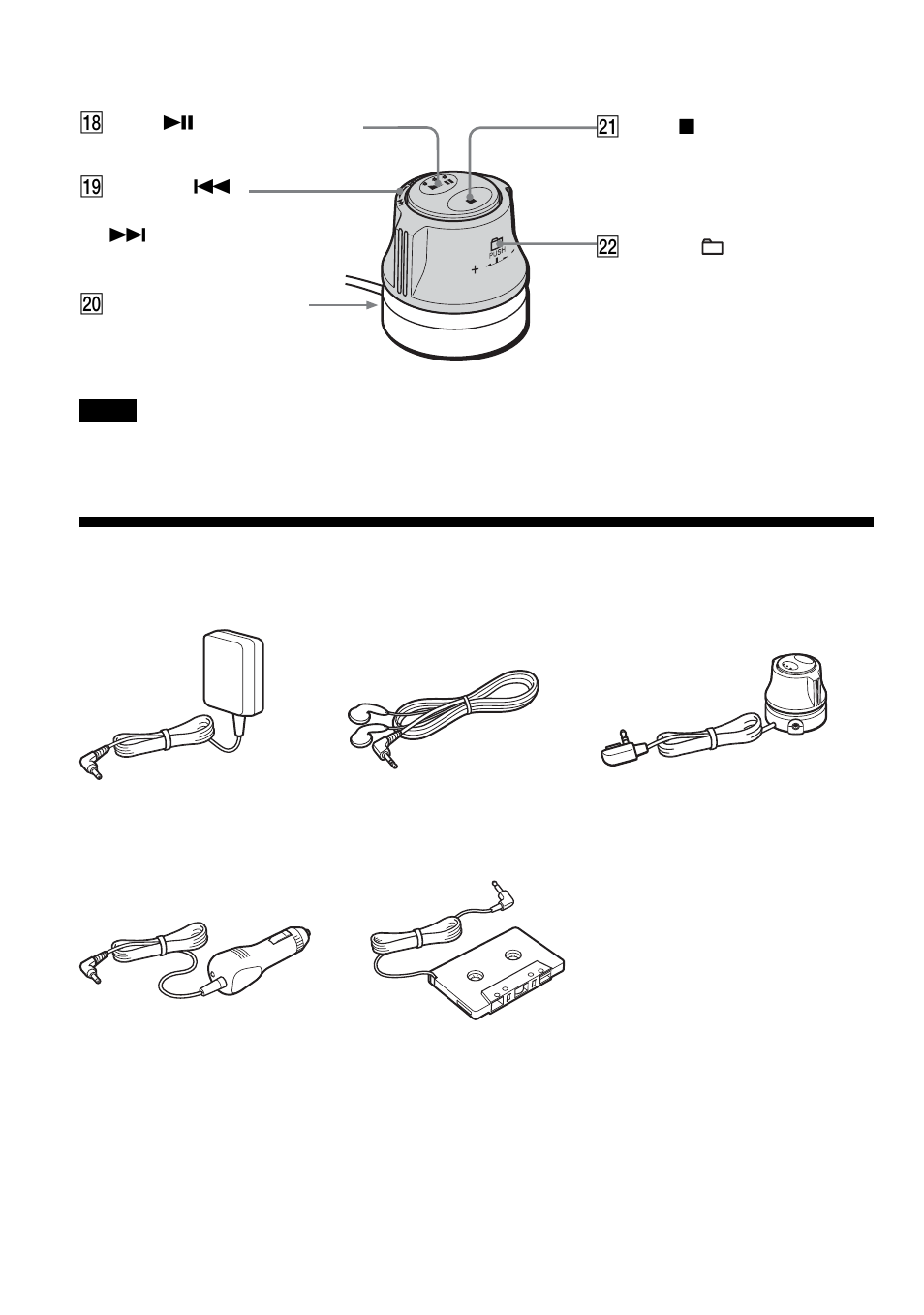 Verificar os acessórios fornecidos | Sony CD Walkman D-NE518CK User Manual | Page 78 / 104