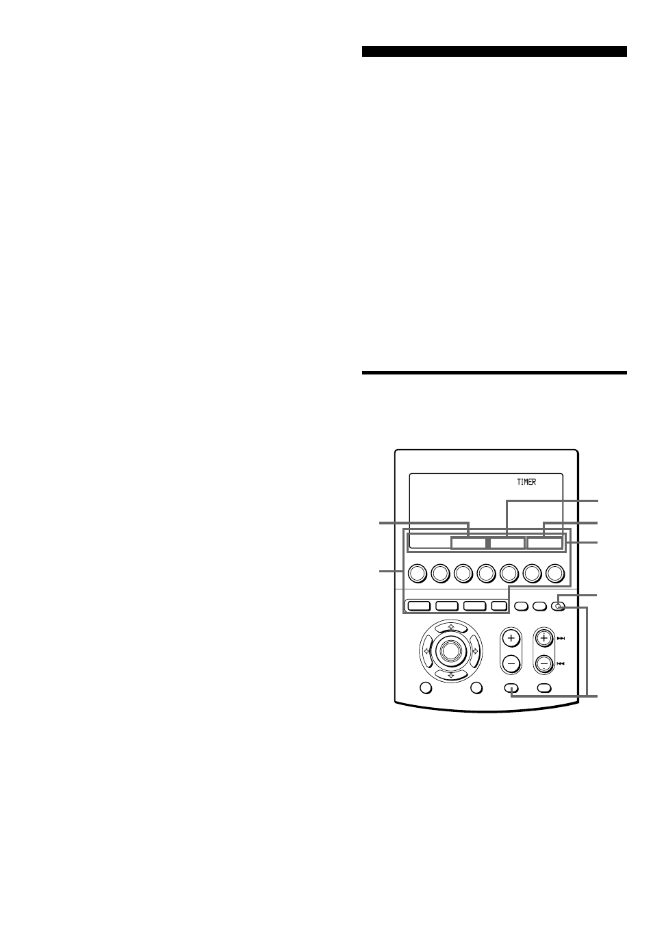 Setting the timer, Setting the new timer program | Sony RM-AV3100 User Manual | Page 64 / 112