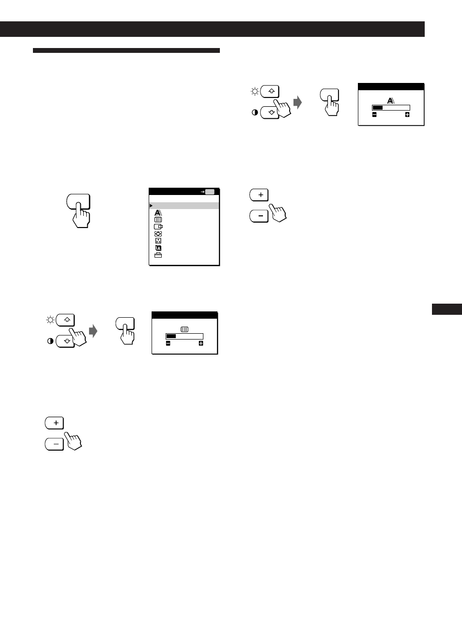 Personalización del monitor | Sony CPD-L133 User Manual | Page 85 / 112