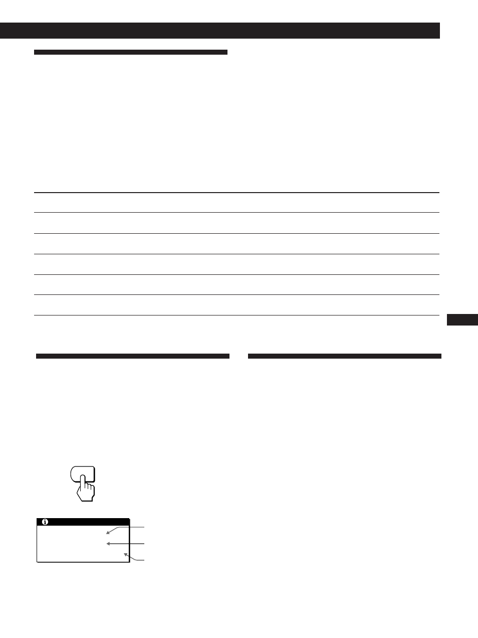 Visualización de la indicación information, Función plug & play, Función de ahorro de energía | Características técnicas, En f d es i | Sony CPD-L133 User Manual | Page 91 / 112