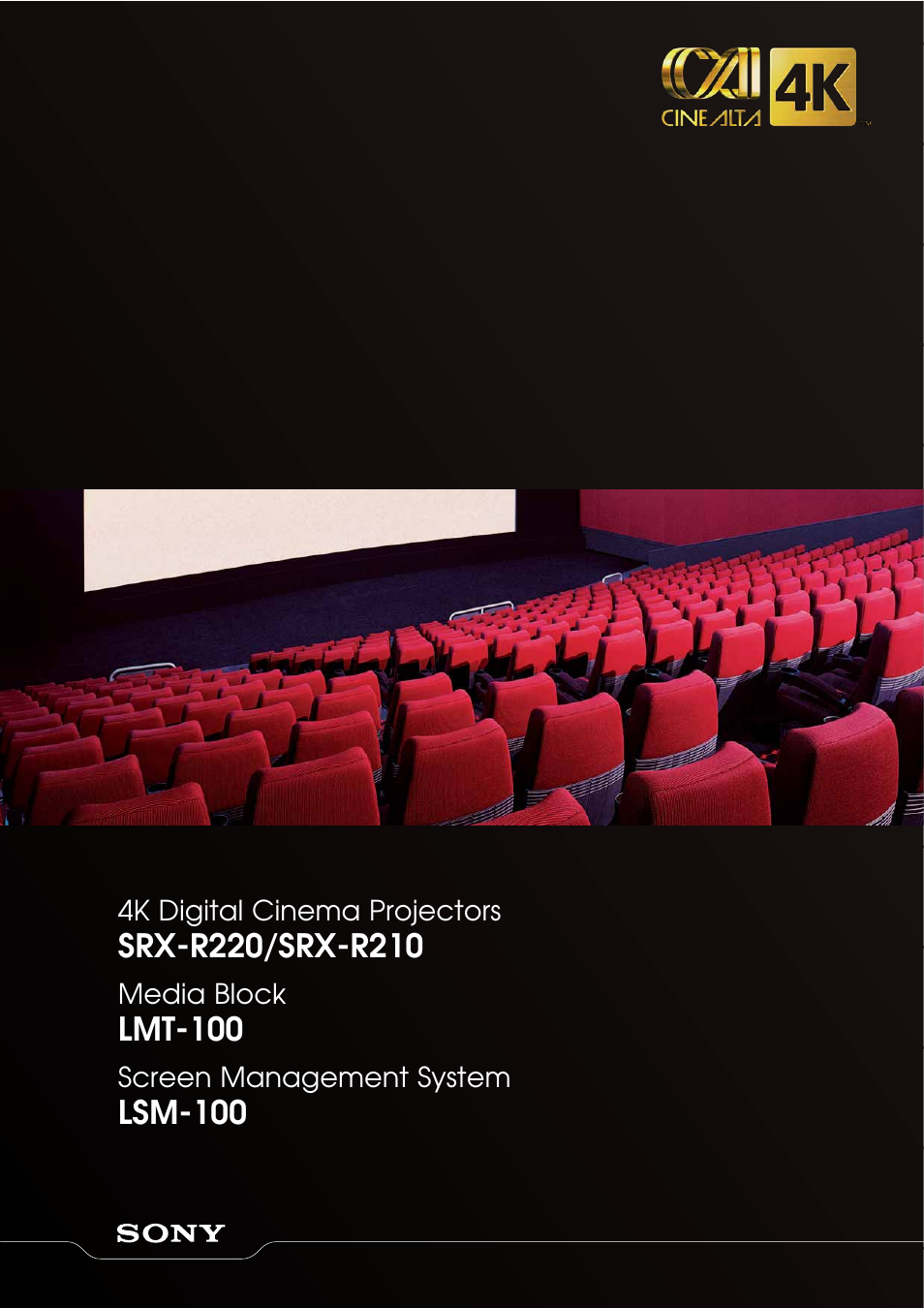 Sony SRX-R210 User Manual | 14 pages