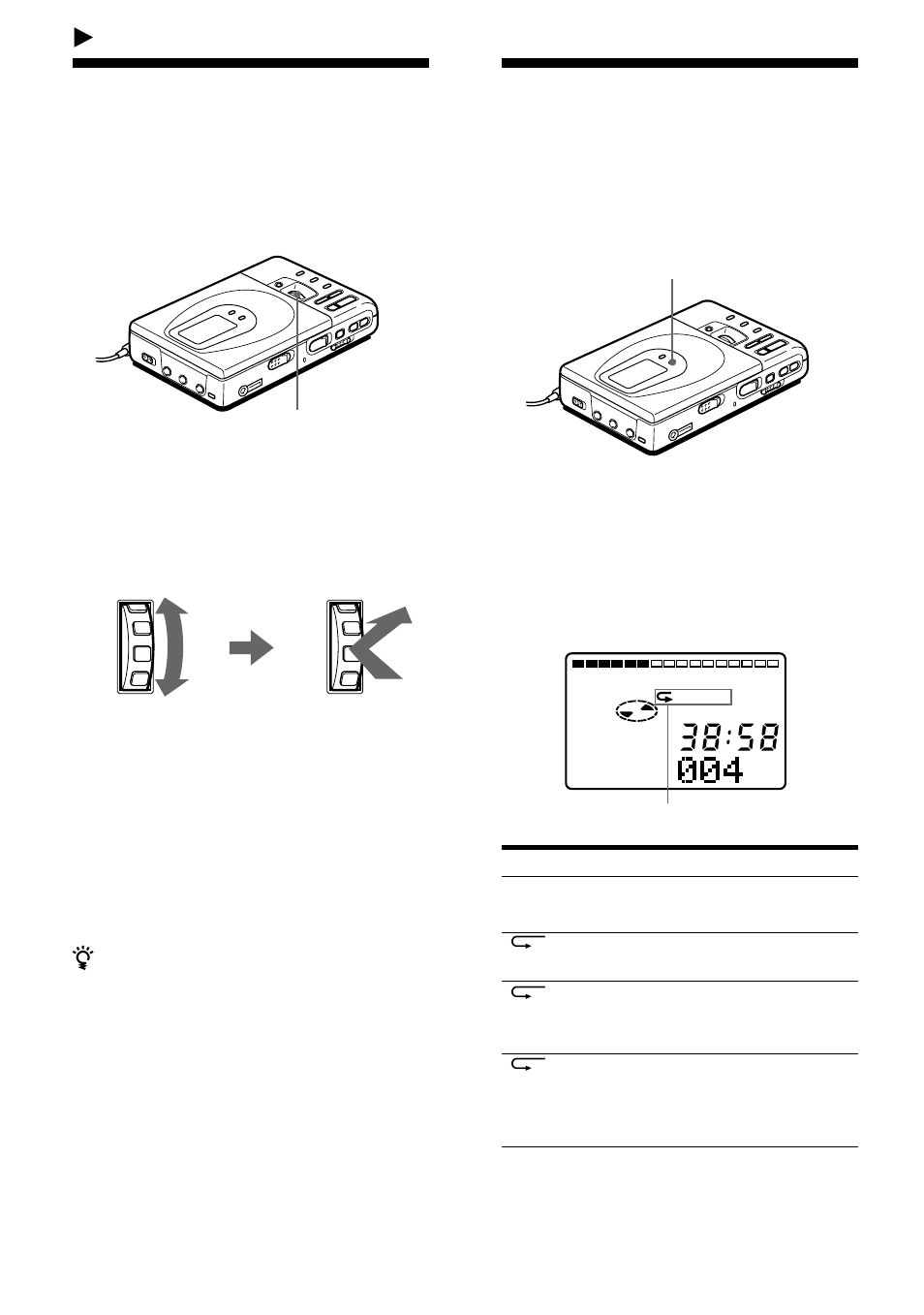 Spela upp spår flera gånger | Sony MZ-R35 User Manual | Page 131 / 192