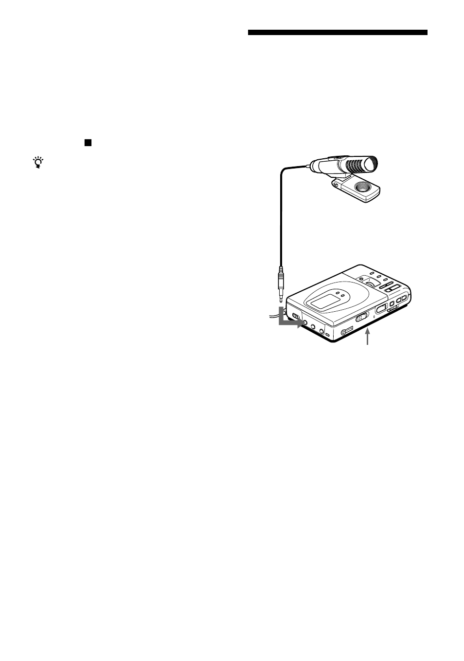 Äänittäminen mikrofonia käyttäen | Sony MZ-R35 User Manual | Page 164 / 192