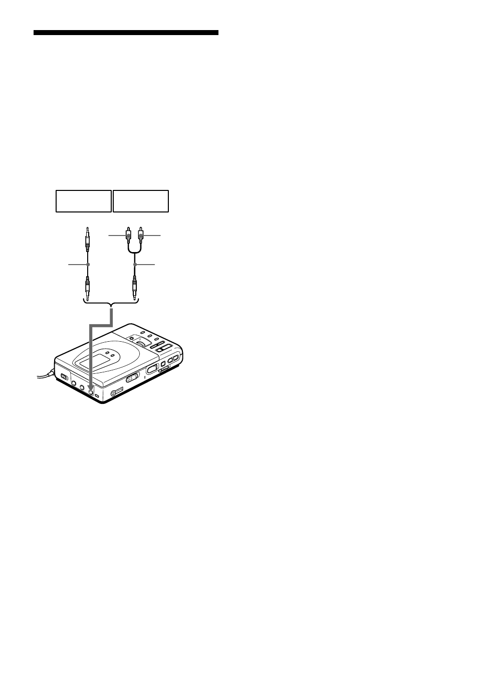 Liittäminen stereojärjestelmään | Sony MZ-R35 User Manual | Page 172 / 192