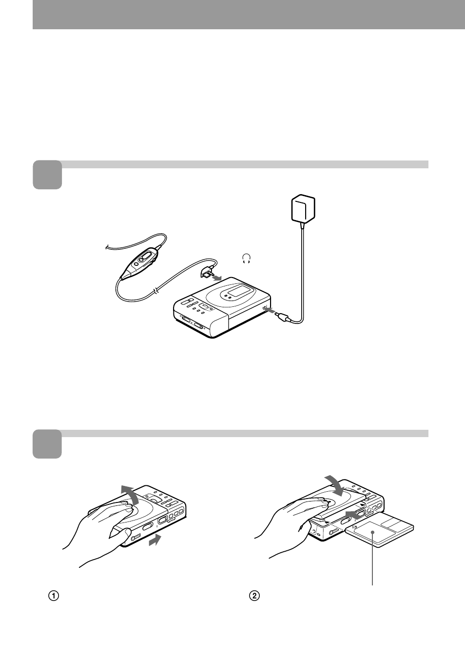 Playing an md right away, Make connections. insert an md | Sony MZ-R35 User Manual | Page 8 / 192