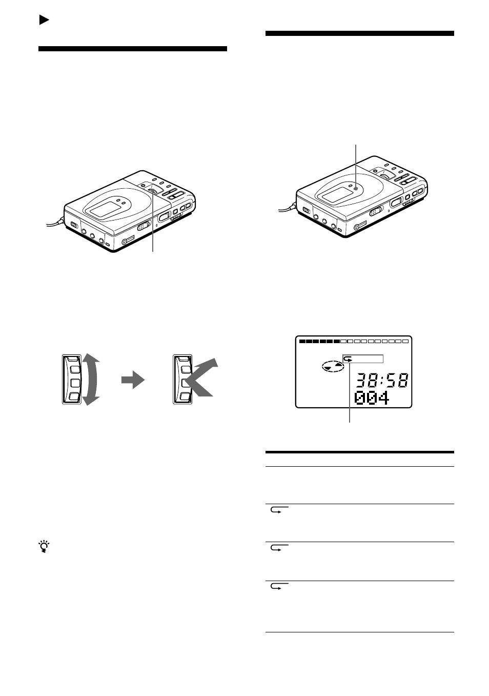 Reproduzir faixas repetidamente | Sony MZ-R35 User Manual | Page 93 / 192