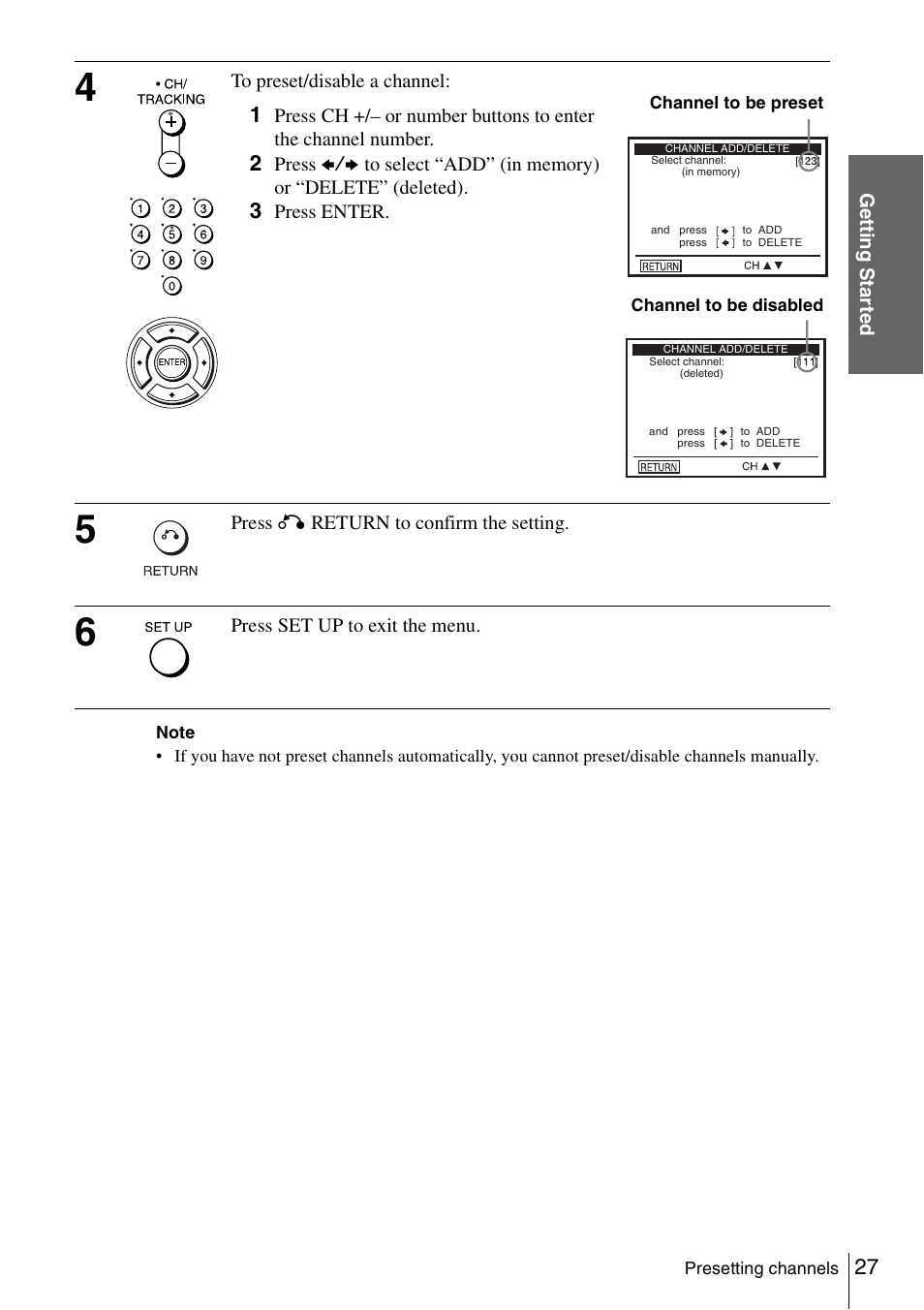Sony SLV-D261P User Manual | Page 27 / 116