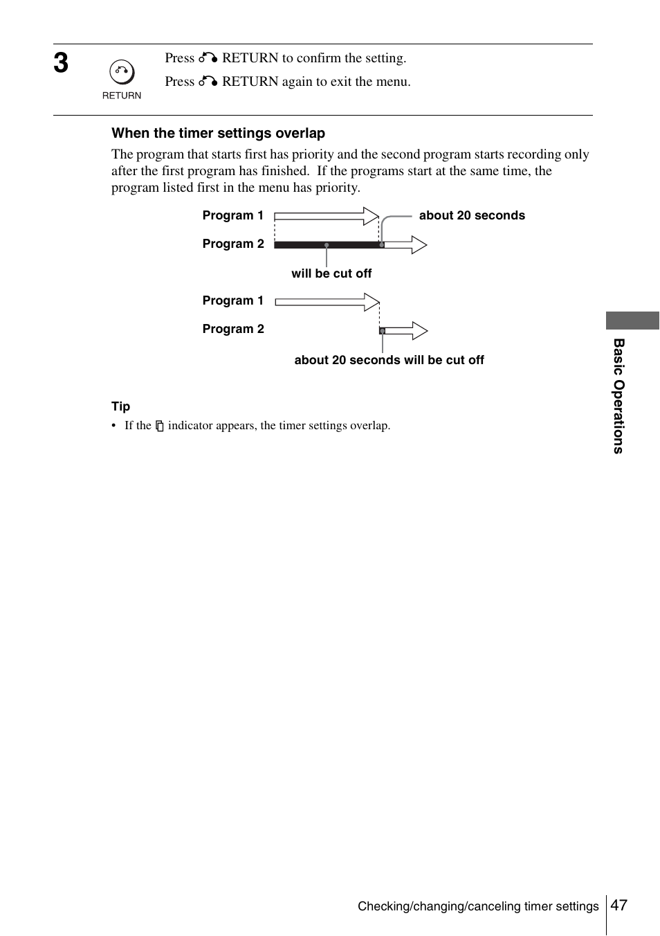 Sony SLV-D261P User Manual | Page 47 / 116
