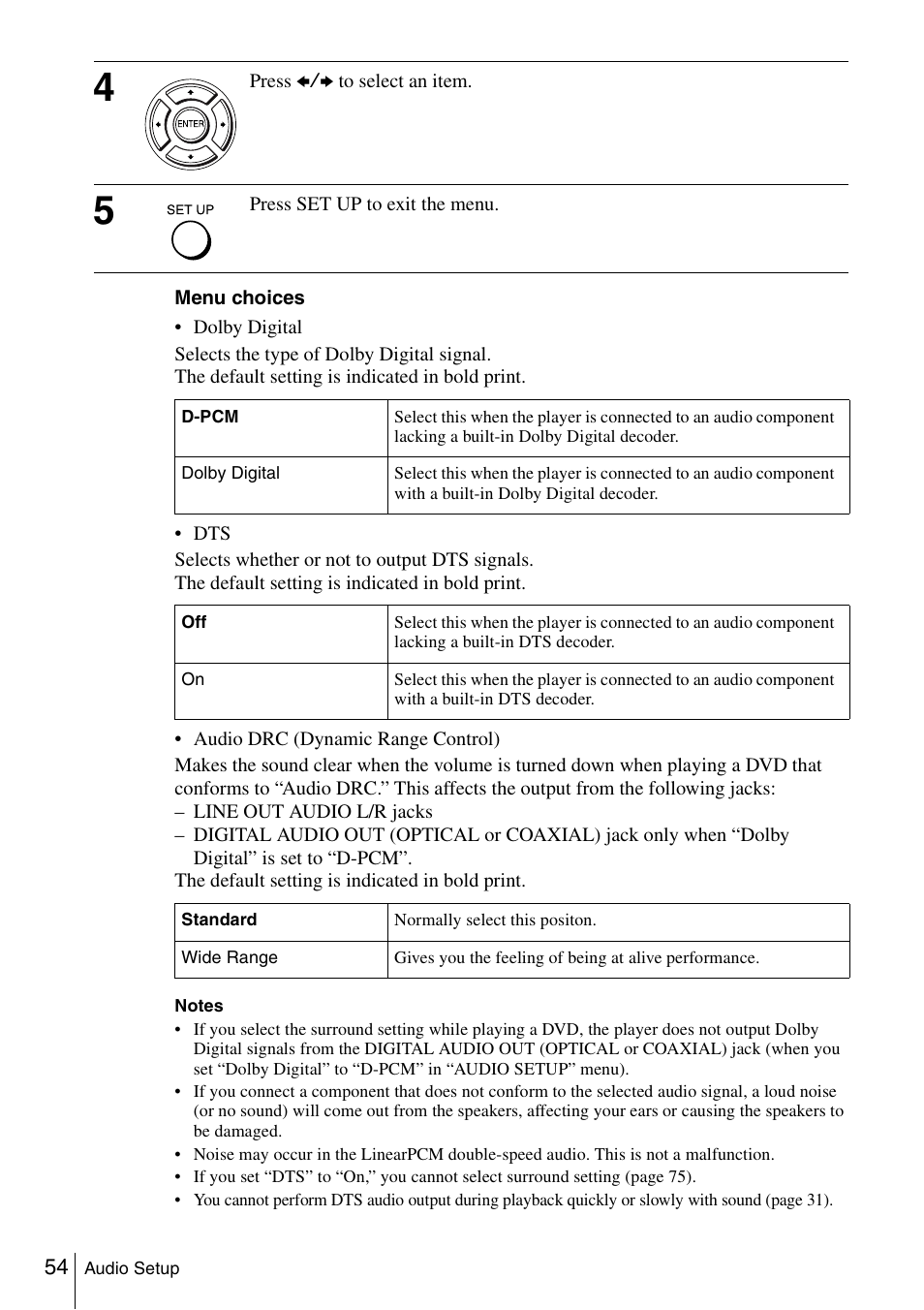 Sony SLV-D261P User Manual | Page 54 / 116