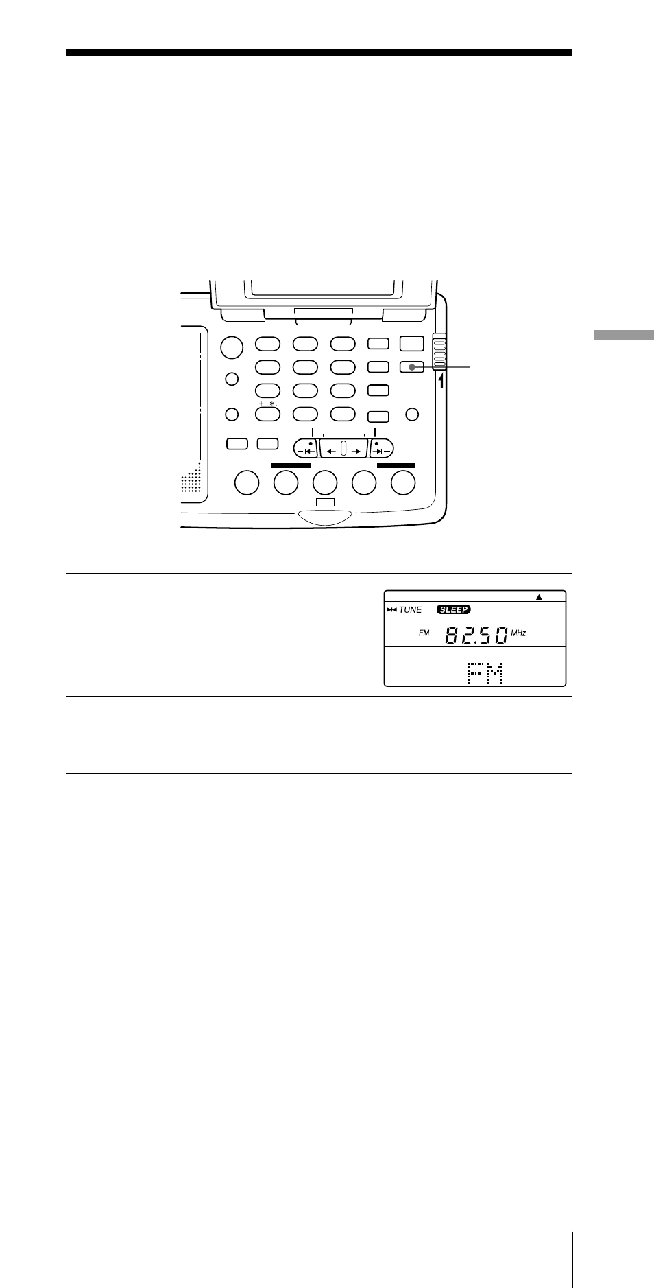 ラジオを聞きながら眠る ﾑ スリープタイマー機能, Sleep | Sony CF-SW07 User Manual | Page 41 / 156