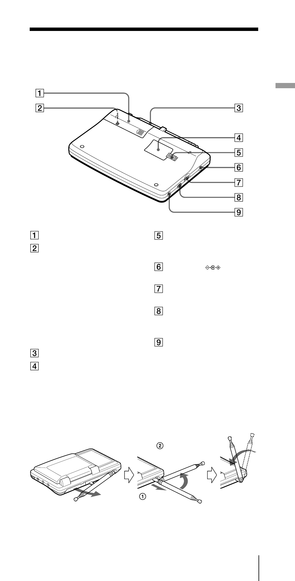 Rear | Sony CF-SW07 User Manual | Page 57 / 156