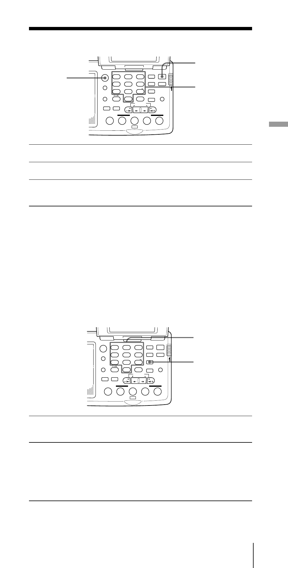 Tuning in to a preset station, Erasing a preset station, Press power on/off to turn on the radio | Press fm/am to select either band, Press a number button (0–9) of your choice, Hold down erase, Listening to the radio, Power on/off fm/am, Erase number buttons | Sony CF-SW07 User Manual | Page 75 / 156