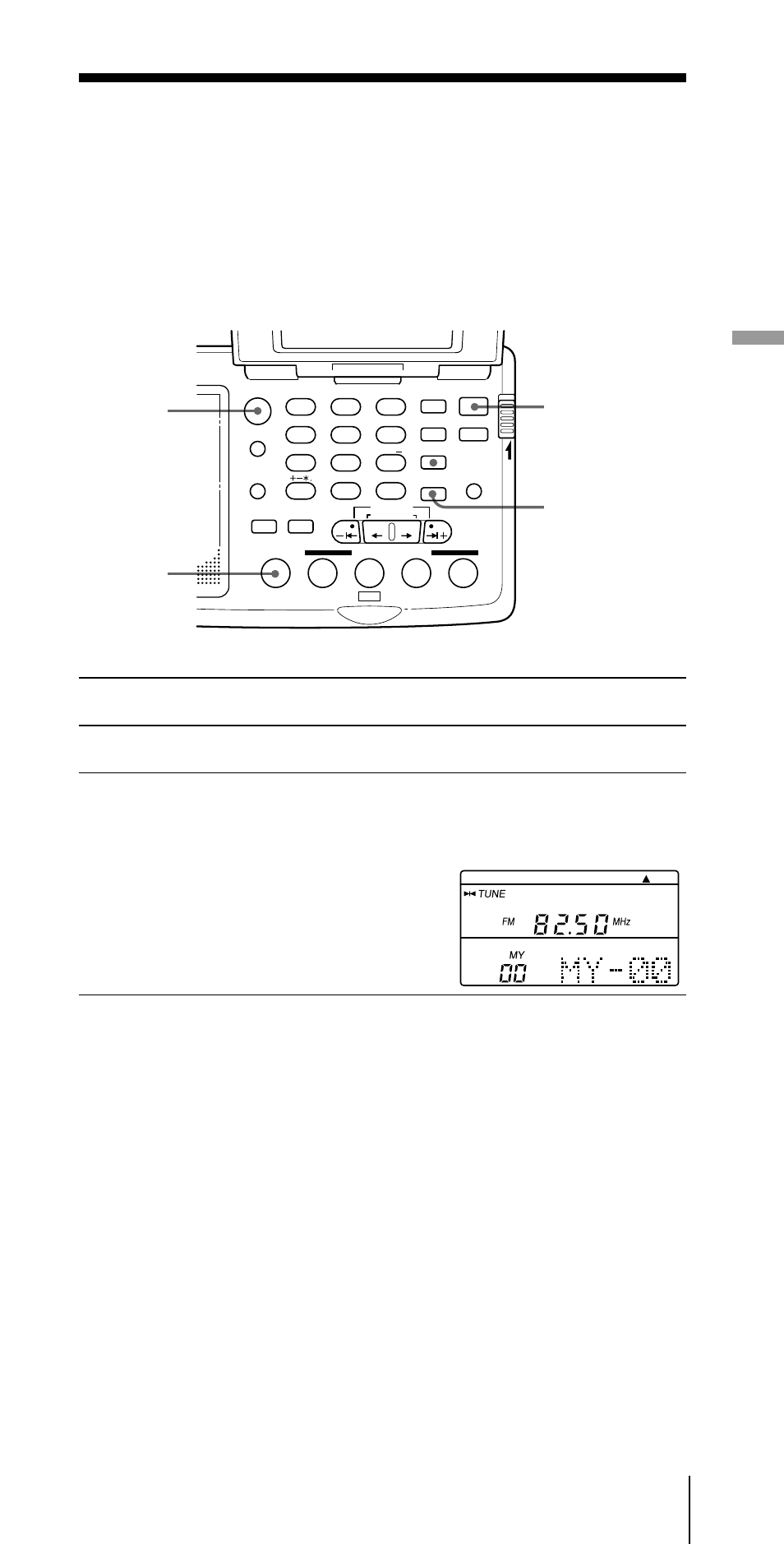 My-memory tuning, Receiving ssb and cw transmissions, Various ways of reception (continued) | Press power on/off to turn on the radio, Tune in to the station you want to preset, Hold down enter and press my, Listening to the radio, Power on/off enter fm/am my | Sony CF-SW07 User Manual | Page 79 / 156