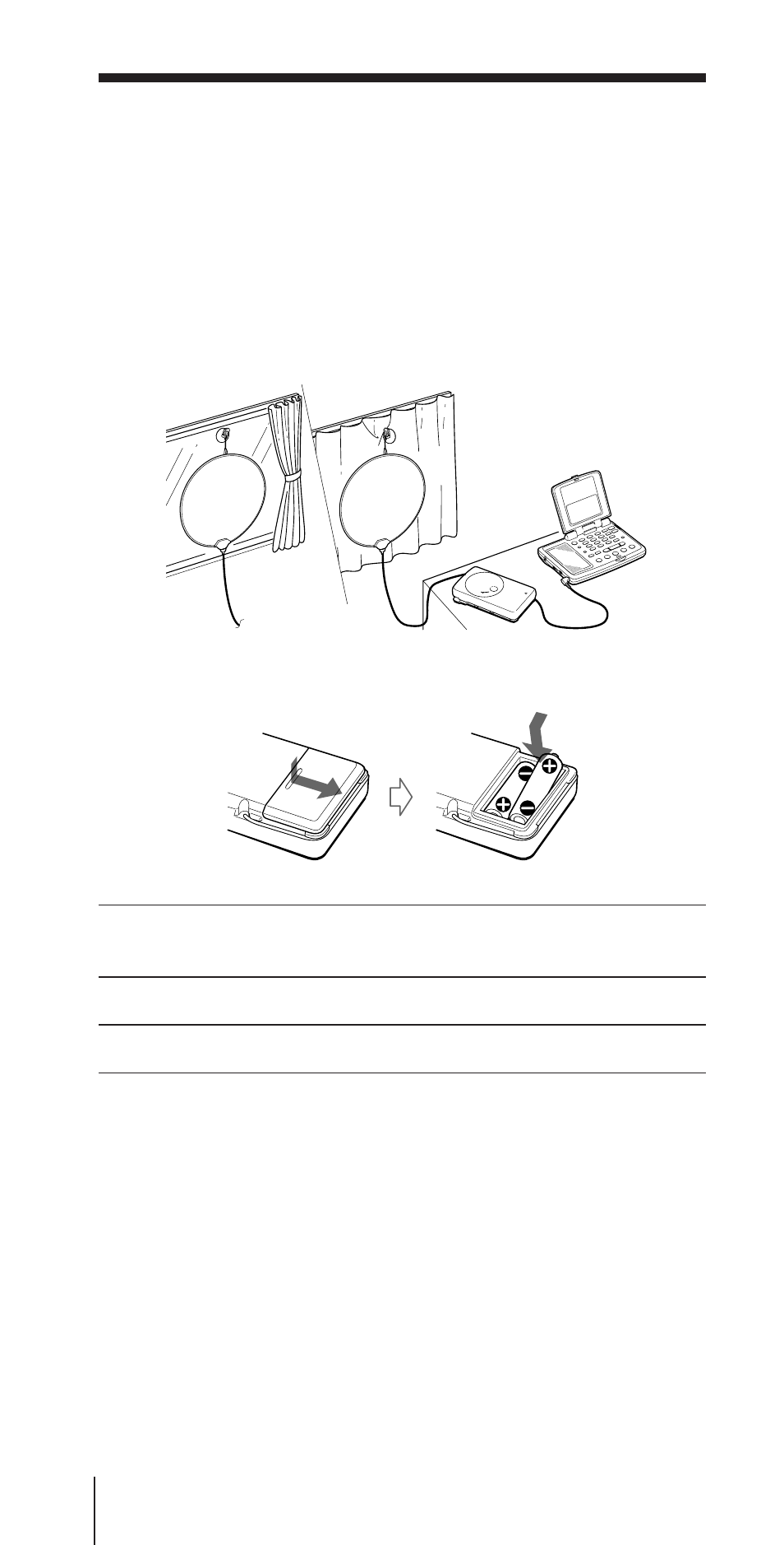 Other operations, Using the supplied external antenna, Recording broadcasts | Sony CF-SW07 User Manual | Page 84 / 156