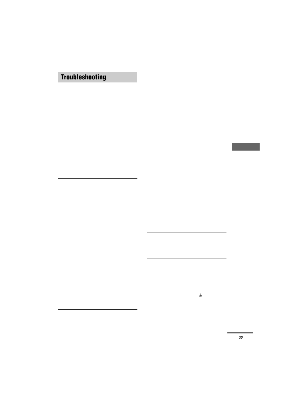 Troubleshooting | Sony STR-DA3000ES User Manual | Page 57 / 68