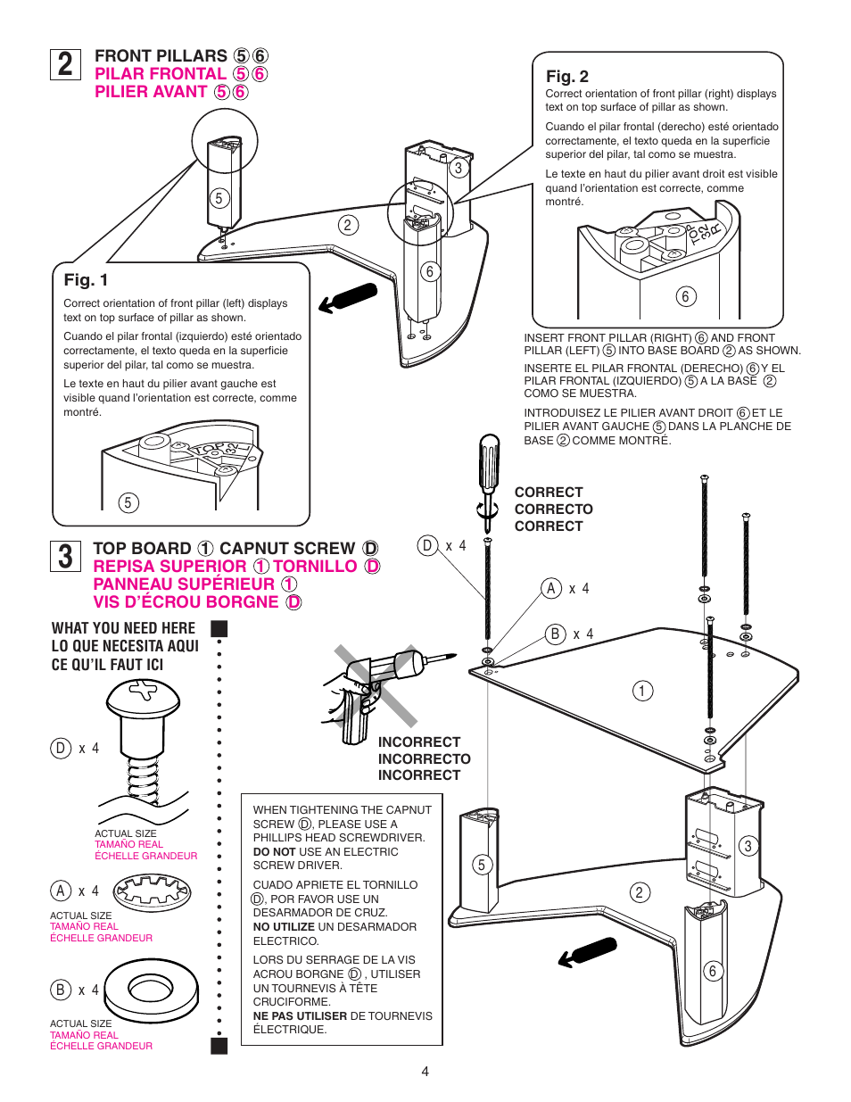 Sony SU-32HX1 User Manual | Page 4 / 16