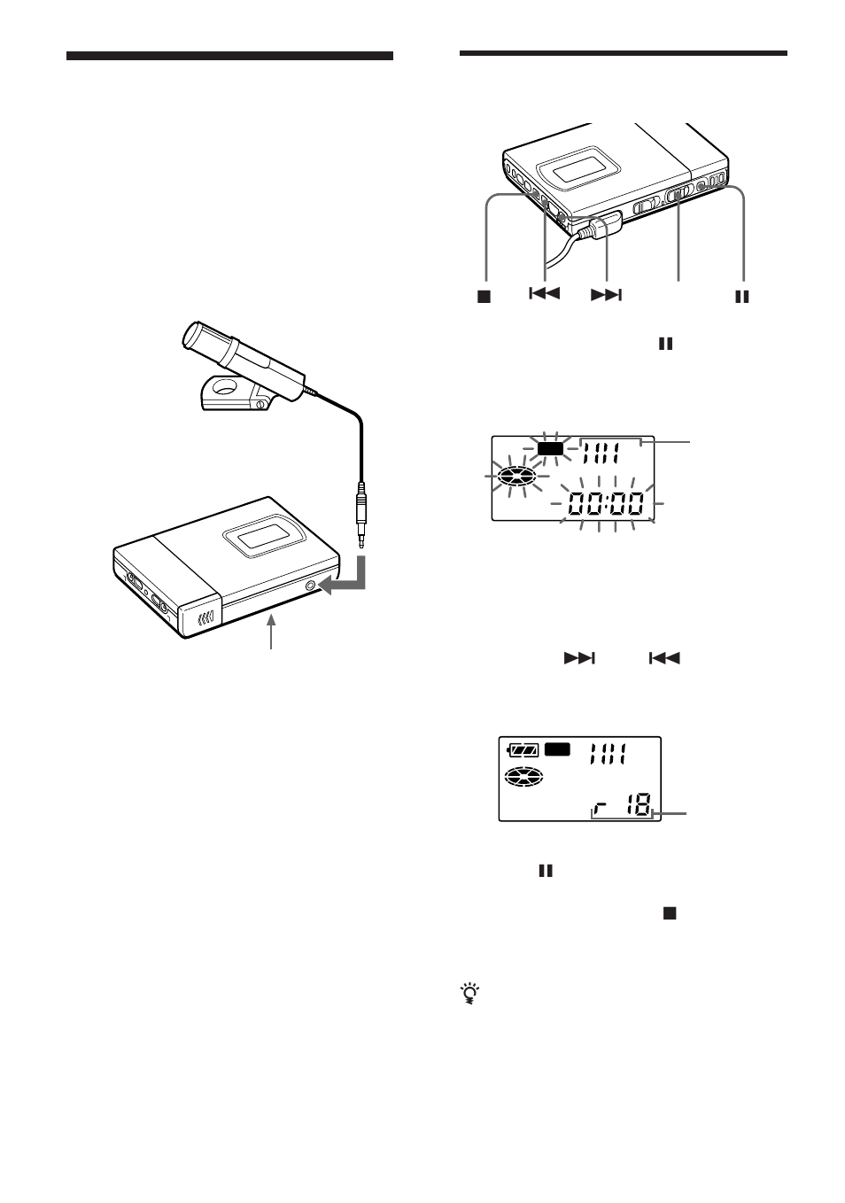 15 recording from a microphone | Sony MZ-R5ST User Manual | Page 15 / 59