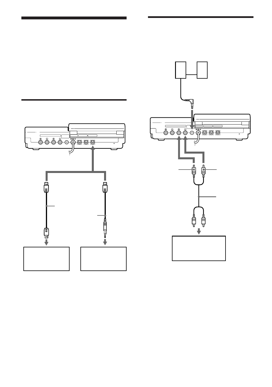 Rectangular- optical plug optical mini plug | Sony MZ-R5ST User Manual | Page 35 / 59