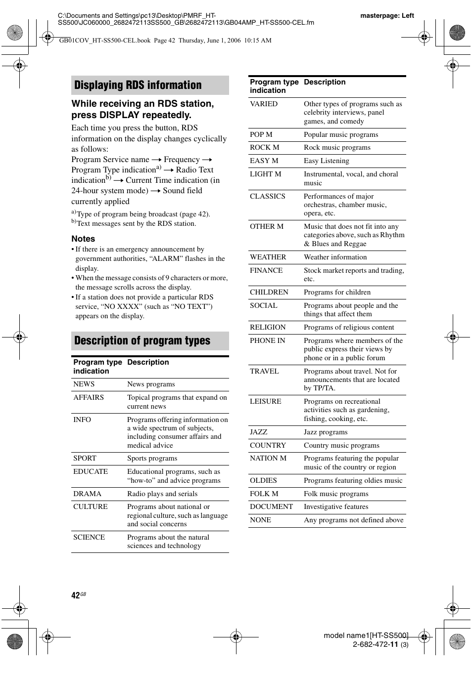 Sony HT-SS500 User Manual | Page 42 / 52
