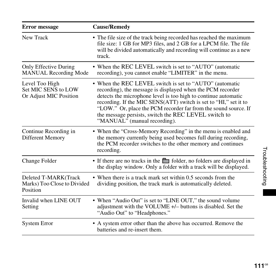 Sony 4-156-541-83(1) User Manual | Page 111 / 120