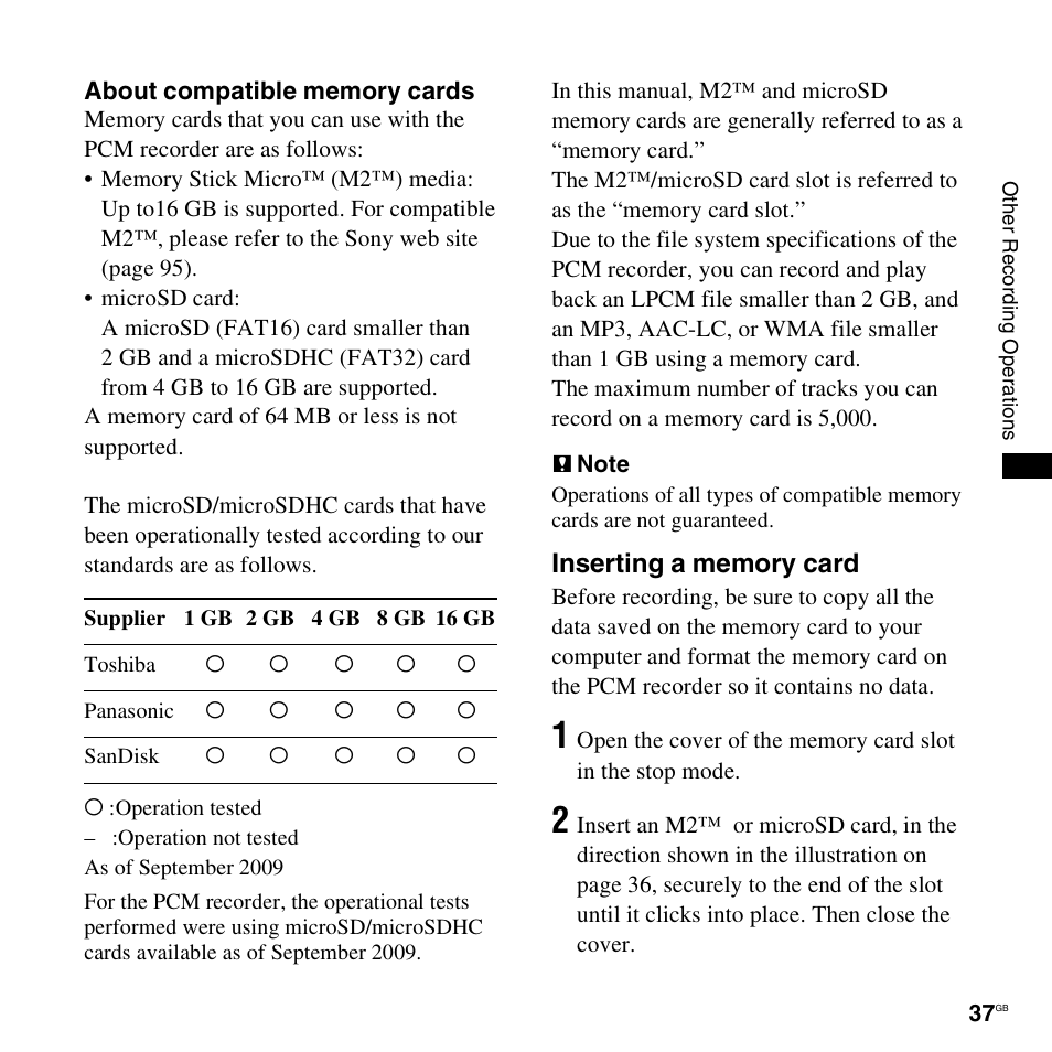 Sony 4-156-541-83(1) User Manual | Page 37 / 120