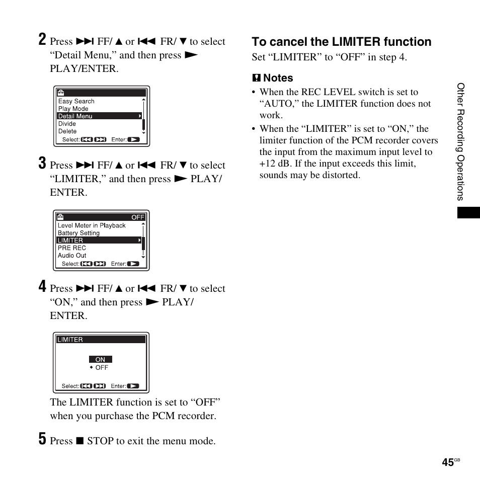 Sony 4-156-541-83(1) User Manual | Page 45 / 120