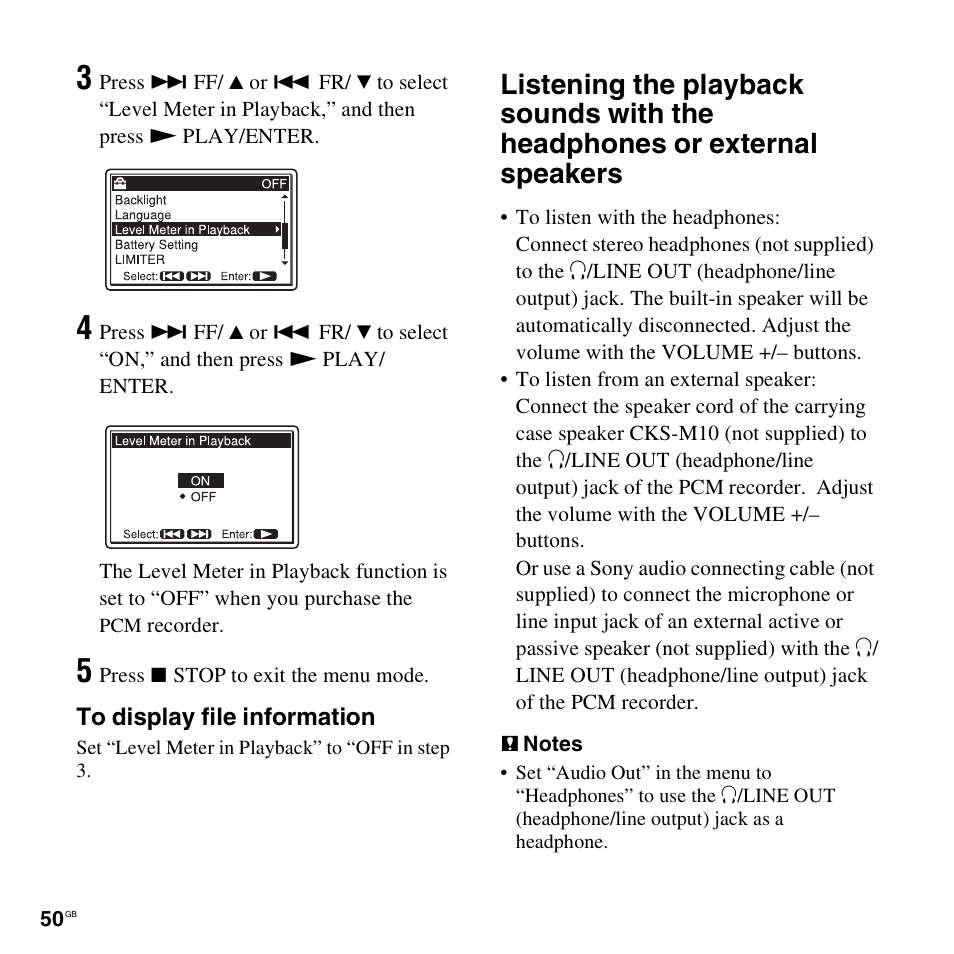 Sony 4-156-541-83(1) User Manual | Page 50 / 120