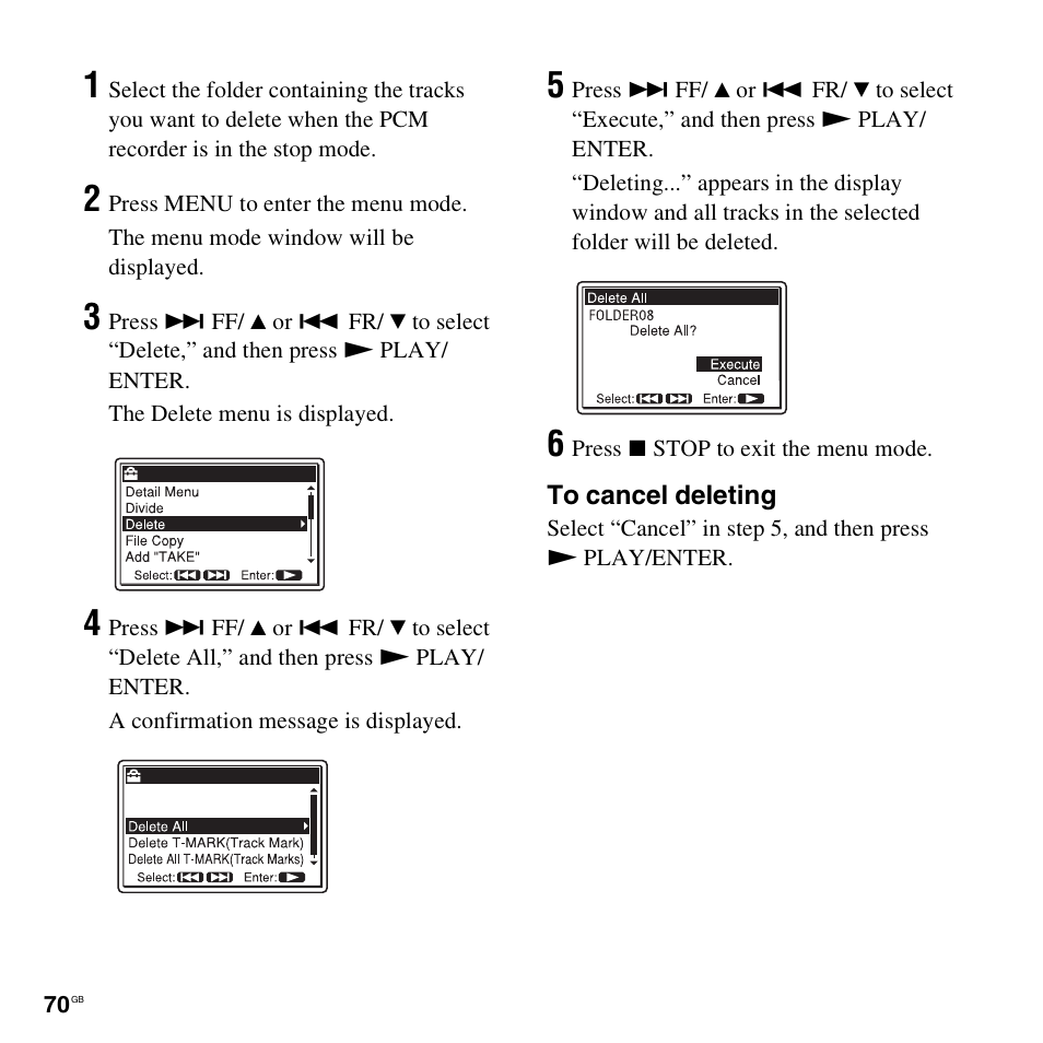 Sony 4-156-541-83(1) User Manual | Page 70 / 120