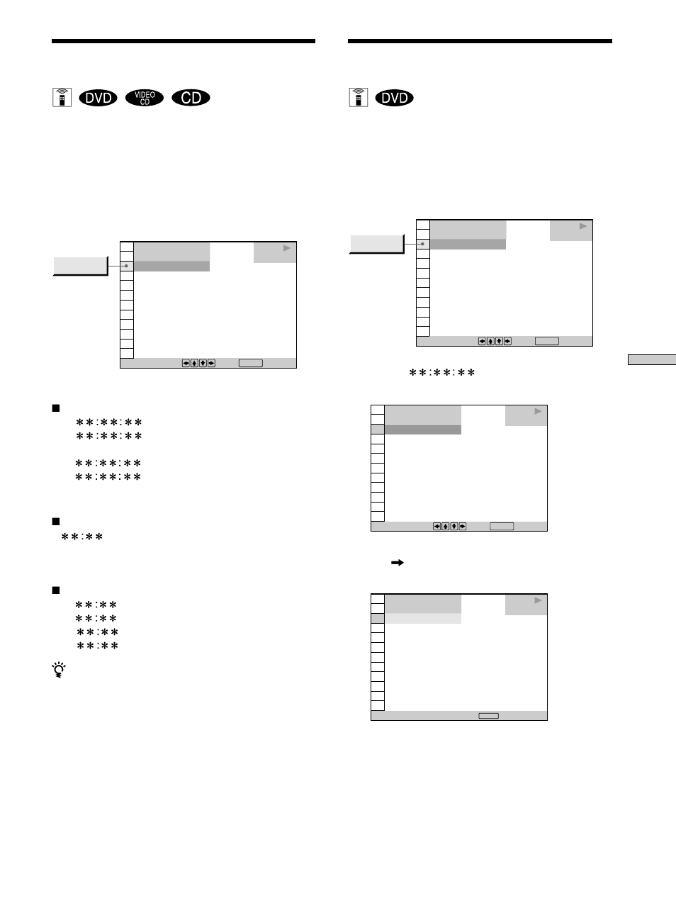 Checking the playing time and remaining time, Selecting a start point using the time code, Checking the playing time and remaining time z | Selecting a start point using the time code z | Sony DVP S530D User Manual | Page 27 / 68