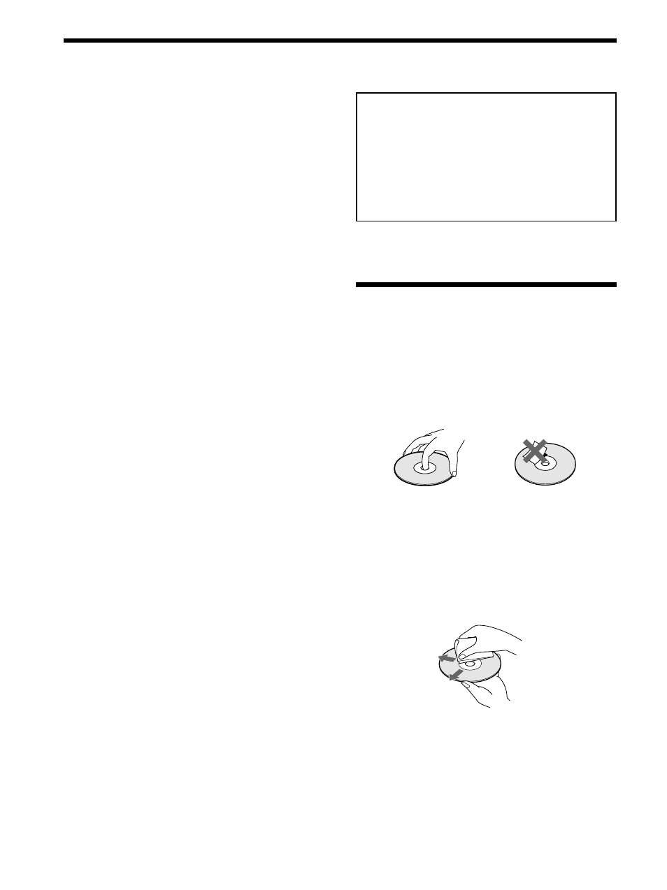 Precautions, Notes on discs | Sony DVP S530D User Manual | Page 6 / 68