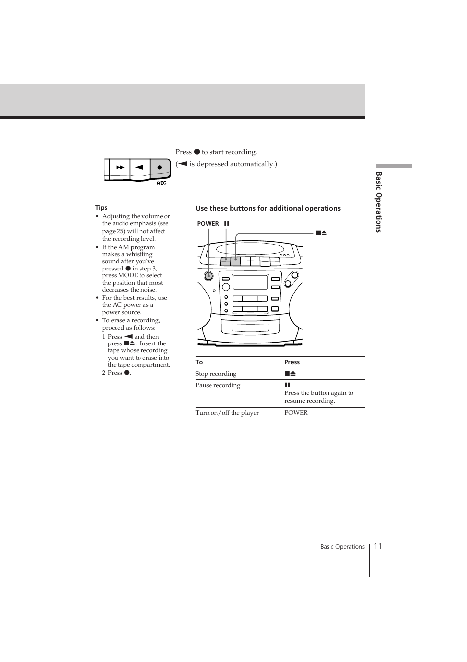 Sony CFD-370 User Manual | Page 11 / 32