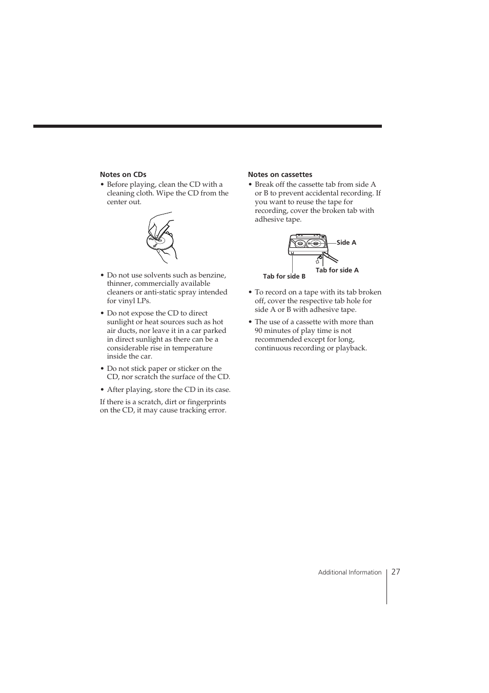 Sony CFD-370 User Manual | Page 27 / 32