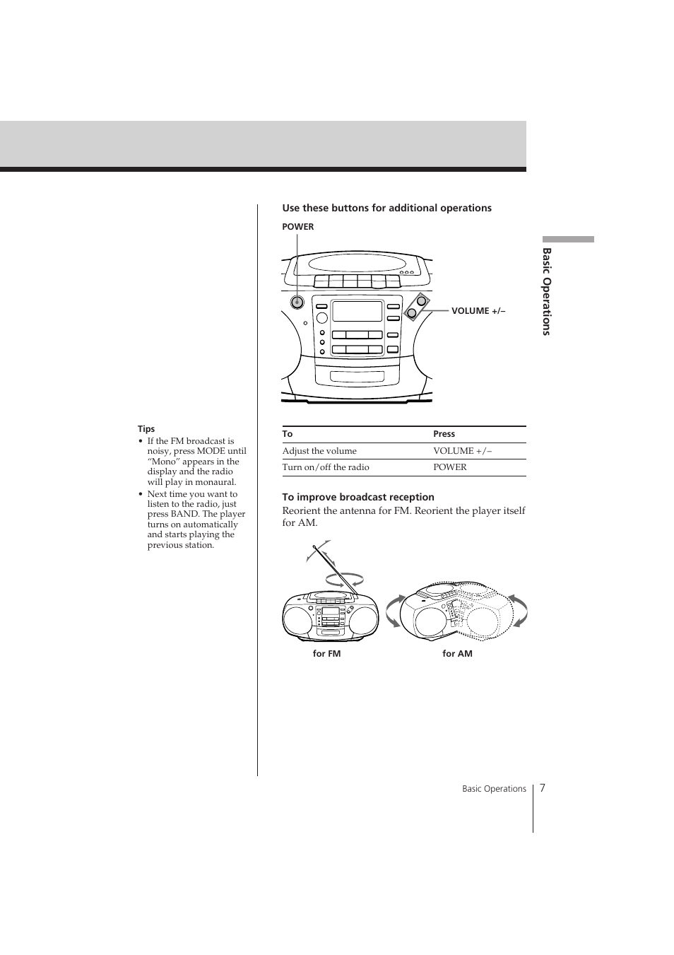 Sony CFD-370 User Manual | Page 7 / 32