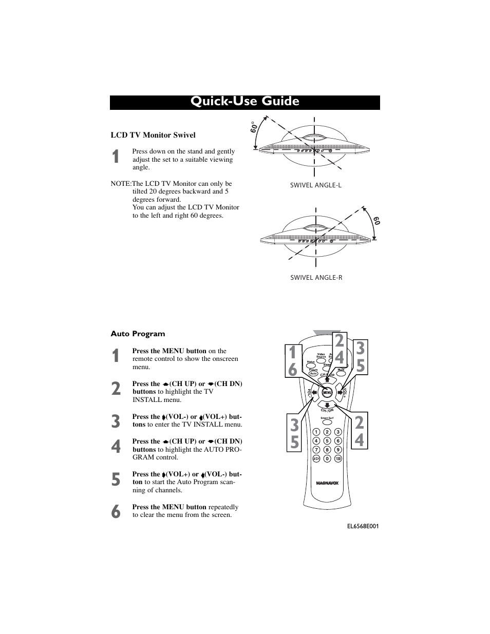 Quick-use guide | Sony 170S7 User Manual | Page 2 / 2