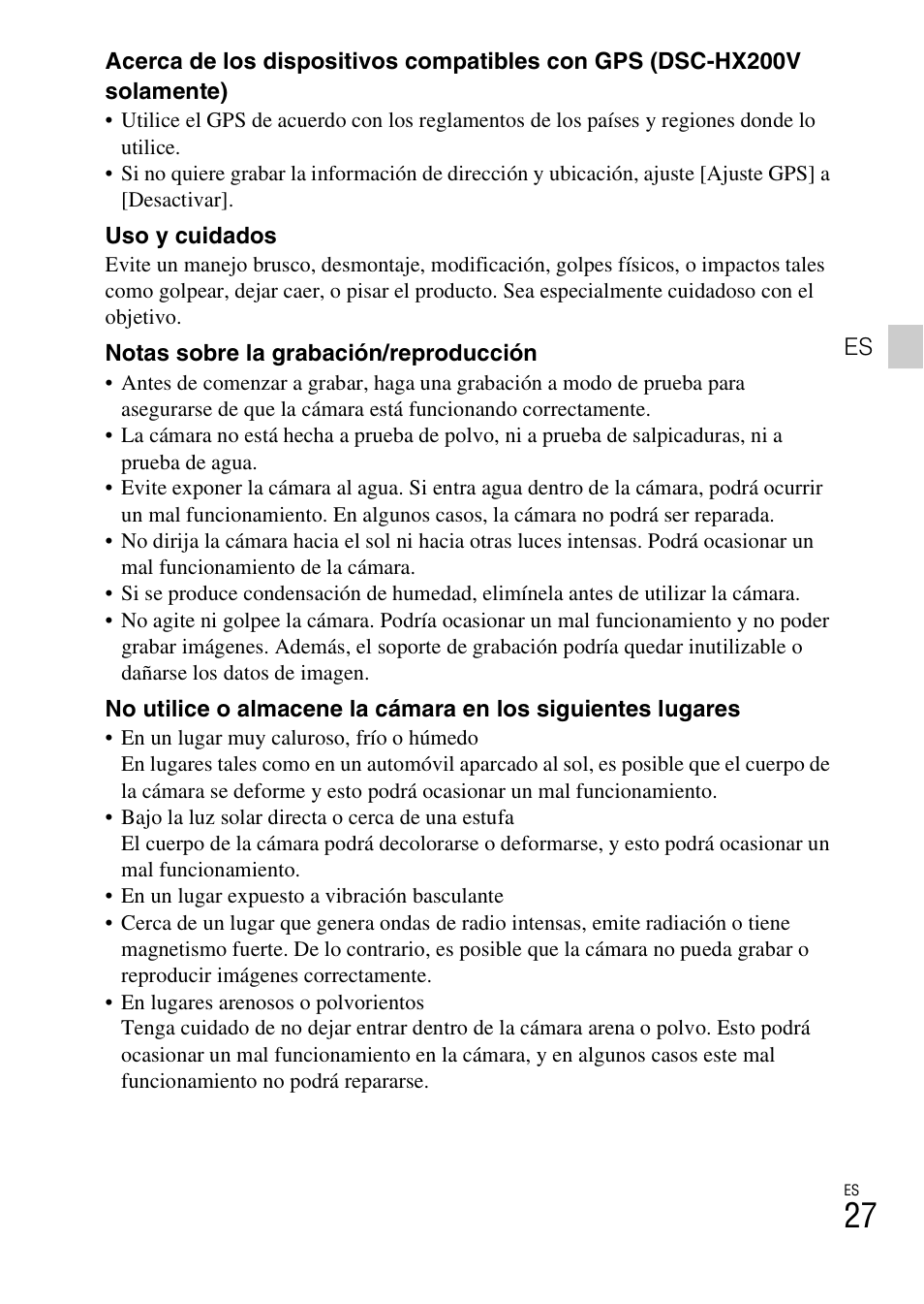 Sony CYBER SHOT DSC-HX200 User Manual | Page 63 / 68