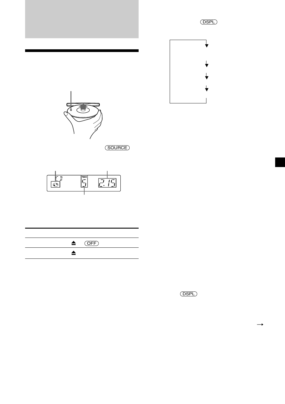 Cd player, Listening to a cd | Sony CDX-C5850 User Manual | Page 7 / 28