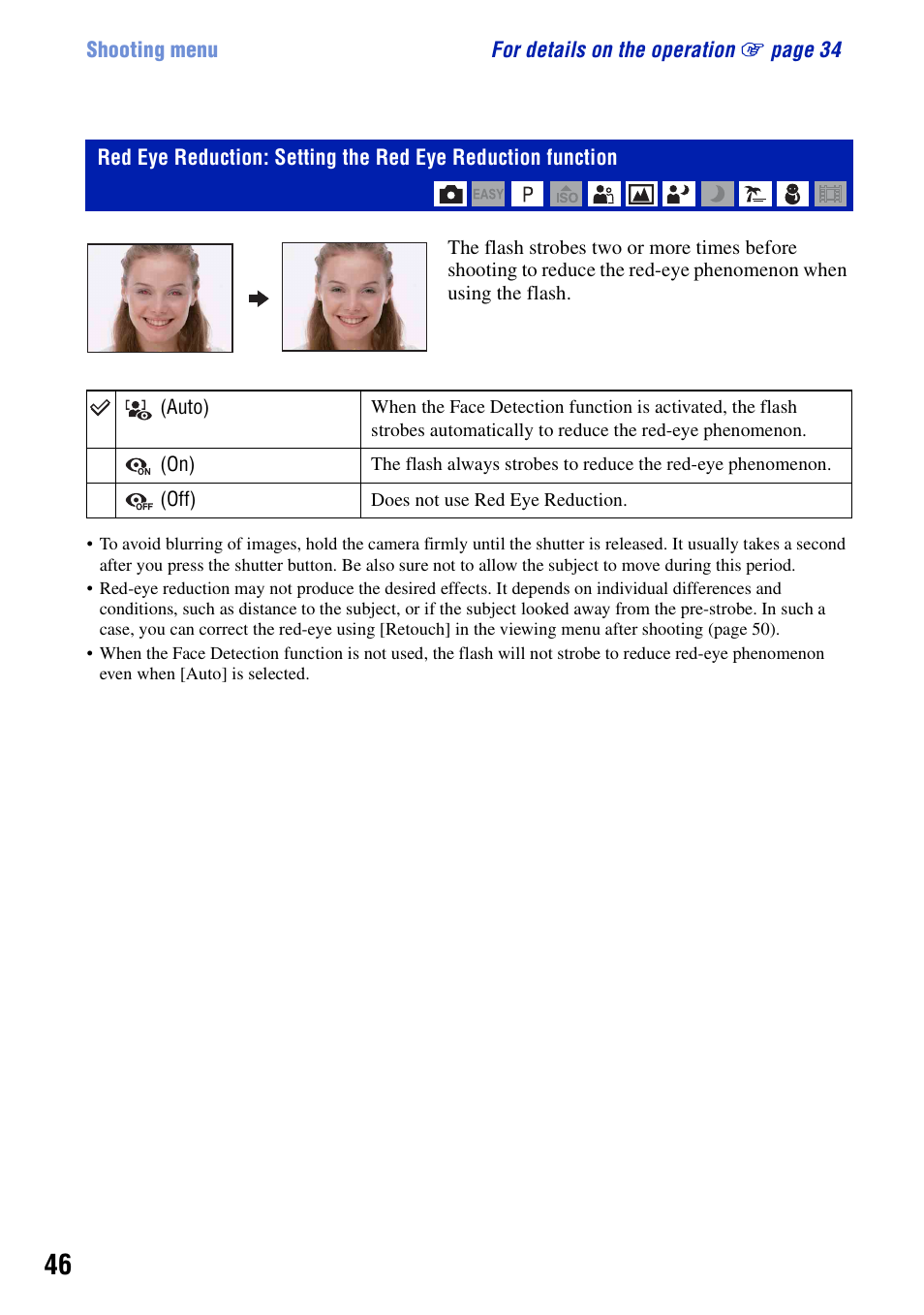 Sony DSC-S950 User Manual | Page 46 / 107