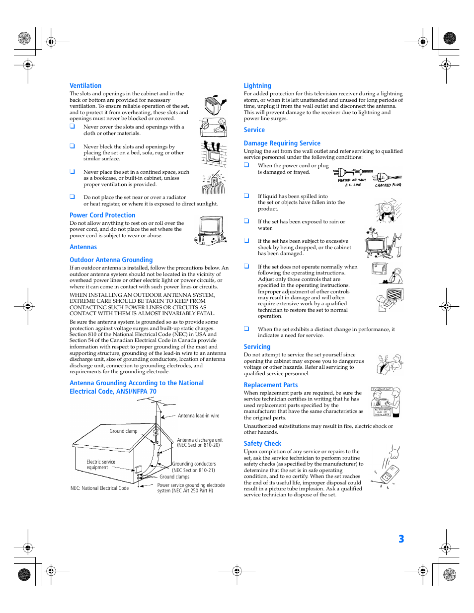 Sony WEGA KV-34XBR800 User Manual | Page 4 / 91