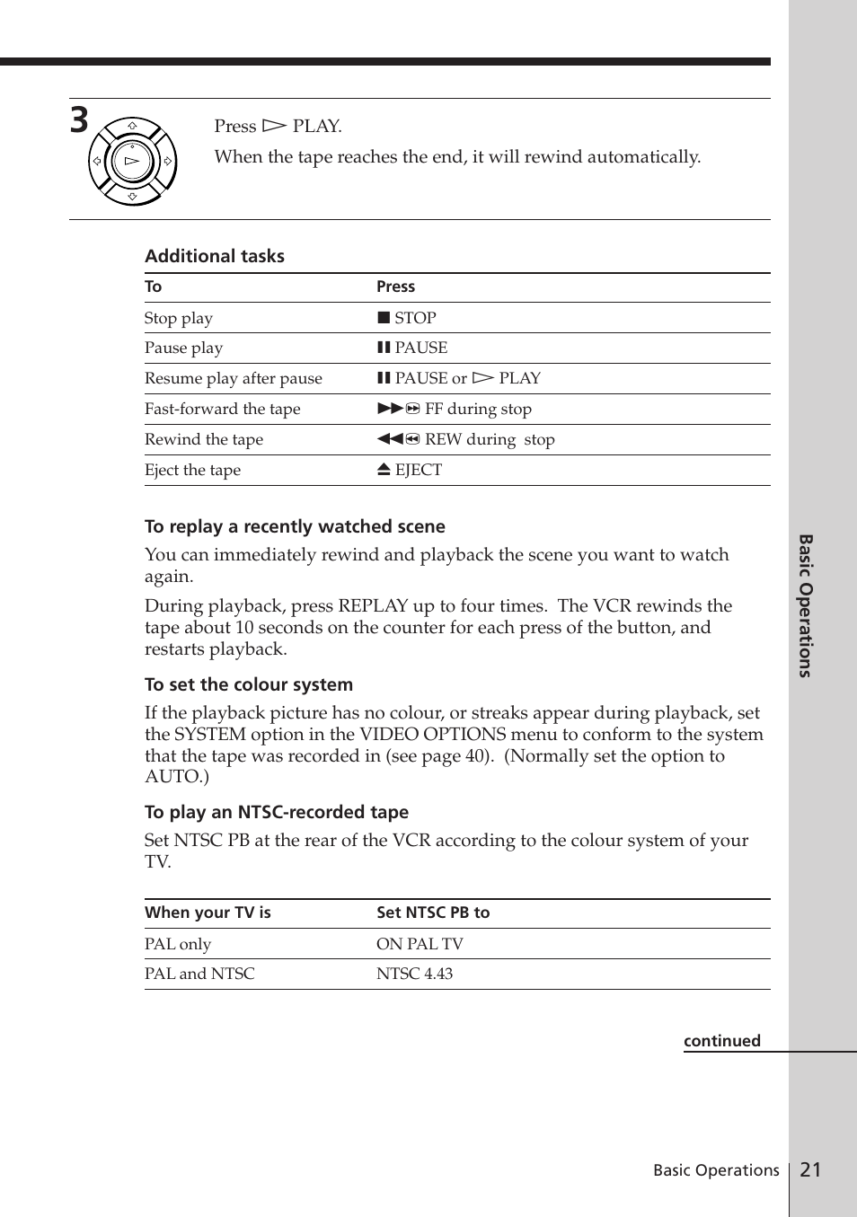 Sony SLV-E780EE User Manual | Page 21 / 52
