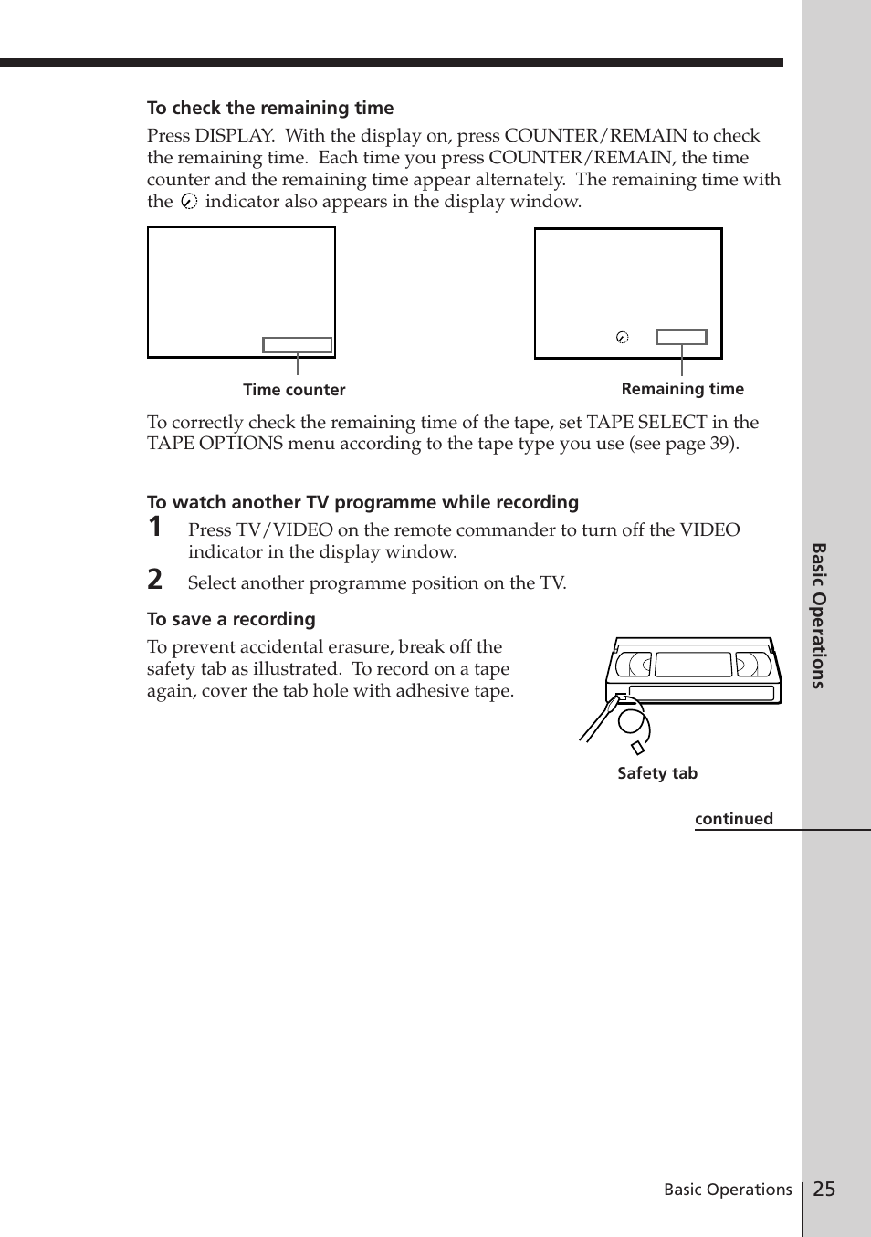 Sony SLV-E780EE User Manual | Page 25 / 52