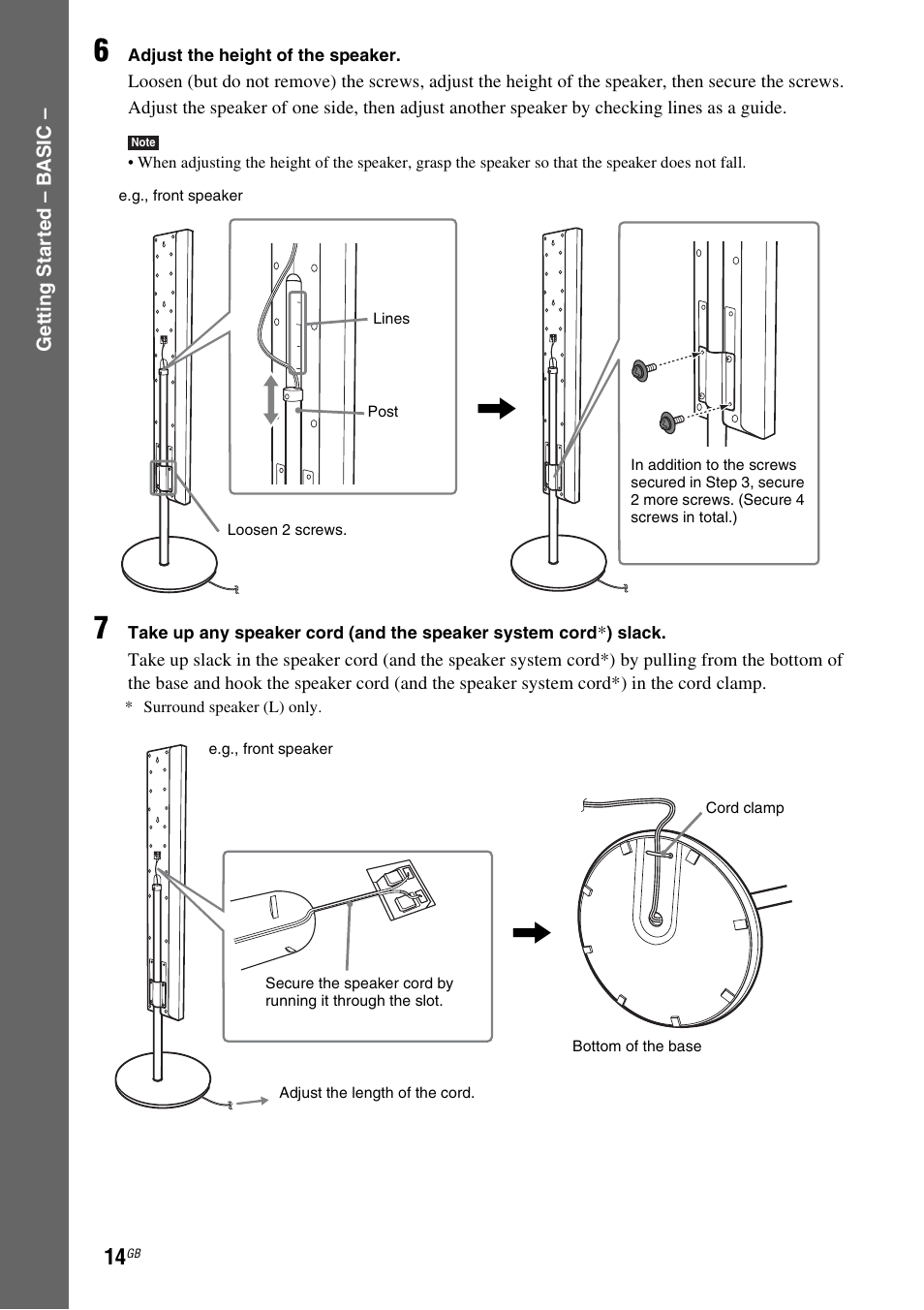 Sony DAV-DZ830W User Manual | Page 14 / 116