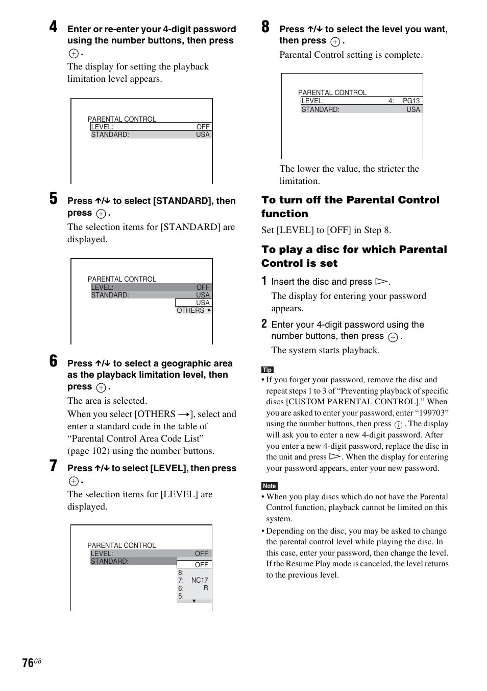 Sony DAV-DZ830W User Manual | Page 76 / 116